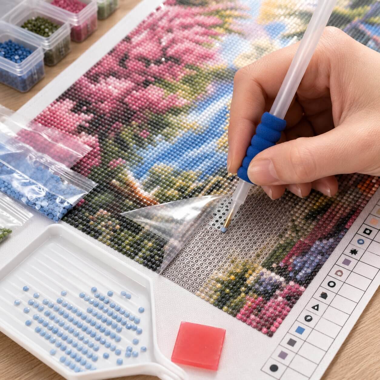 how to diamond painting