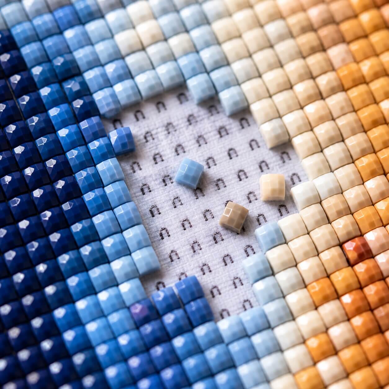 adhesive used in diamond painting