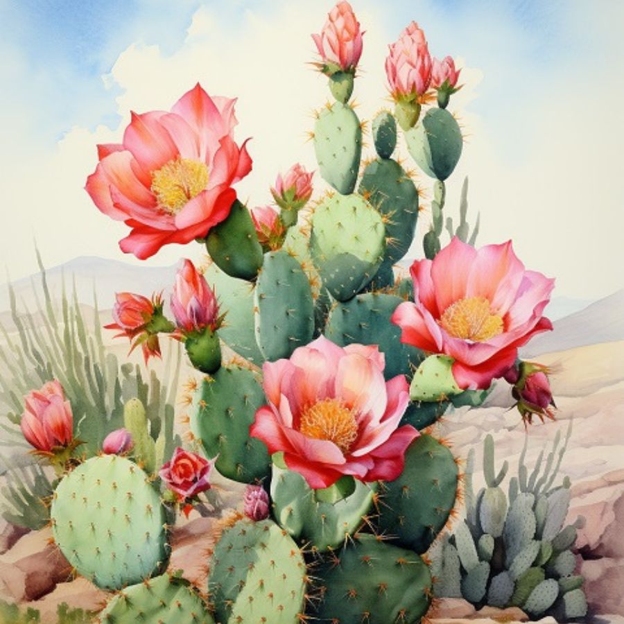Cactus Diamond Painting Collection