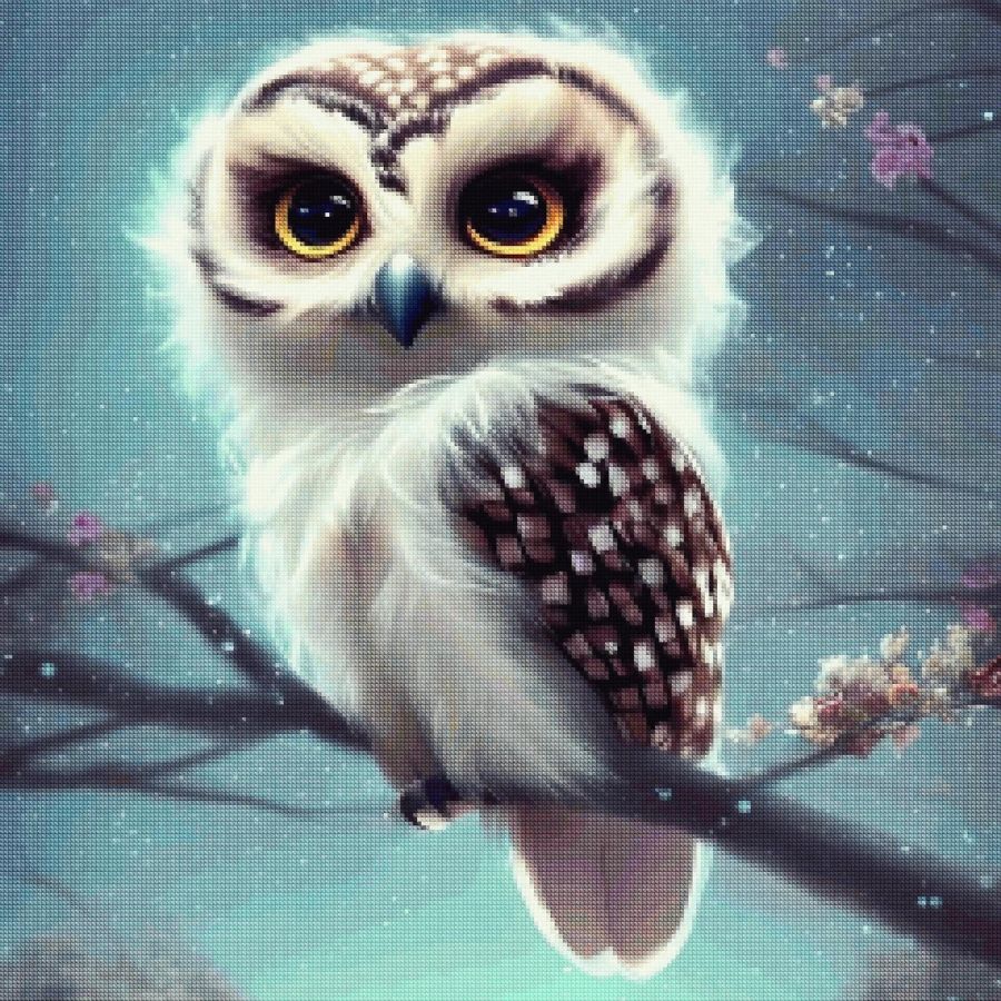 Blue Owl - Special Diamond Painting – All Diamond Painting