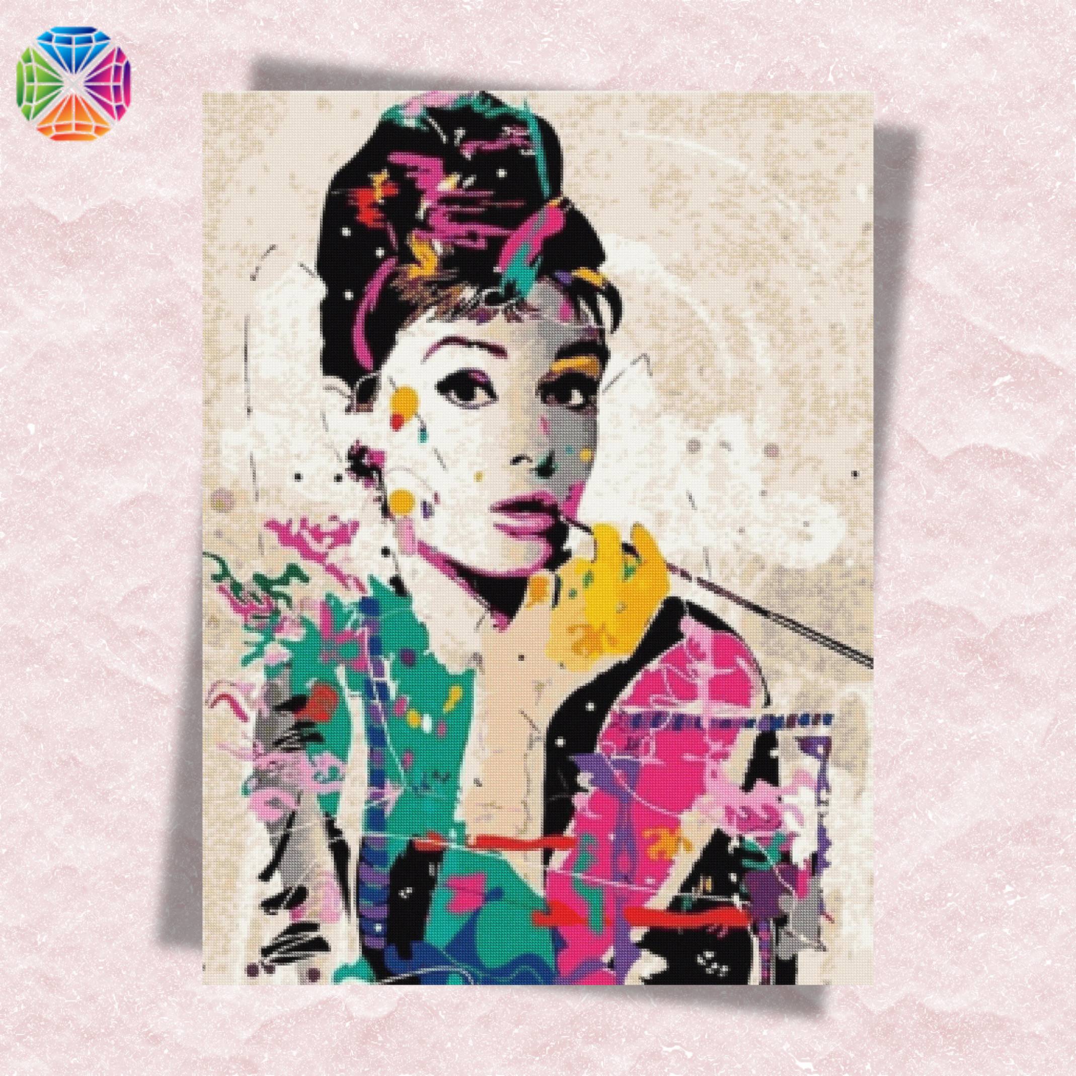 Audrey Hepburn - Diamond Art World – Diamond Art World Kits