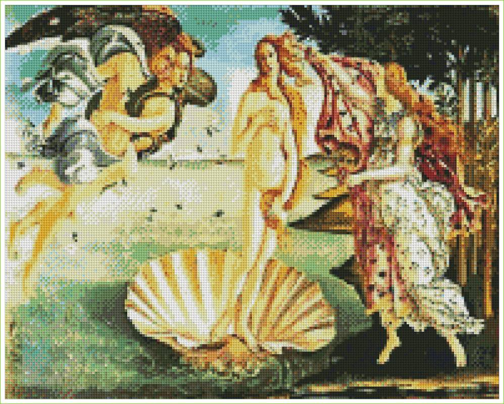 Botticelli The Birth of Venus - Diamond painting