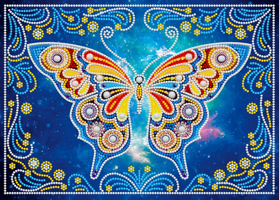 Charming Butterfly - Glow in the Dark Diamond painting