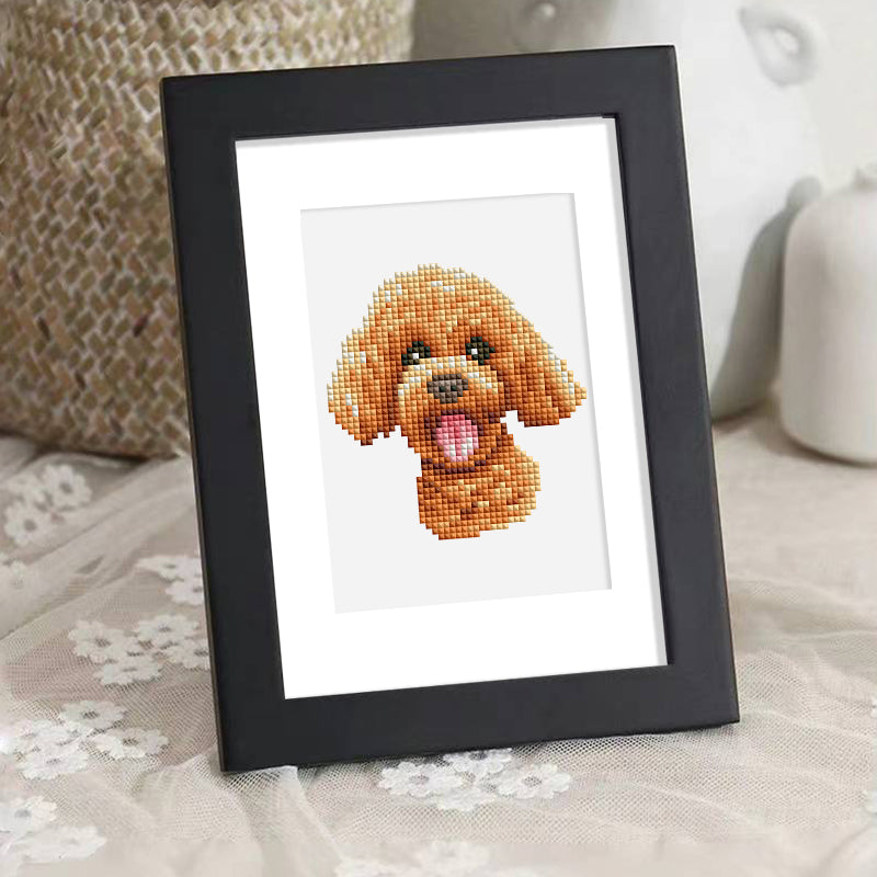 Cute Dog - Mini Diamond Painting