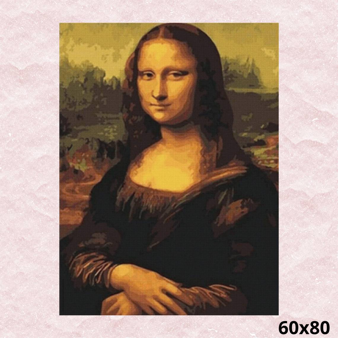 Da Vinci Mona Lisa 60x80 - Diamond Painting