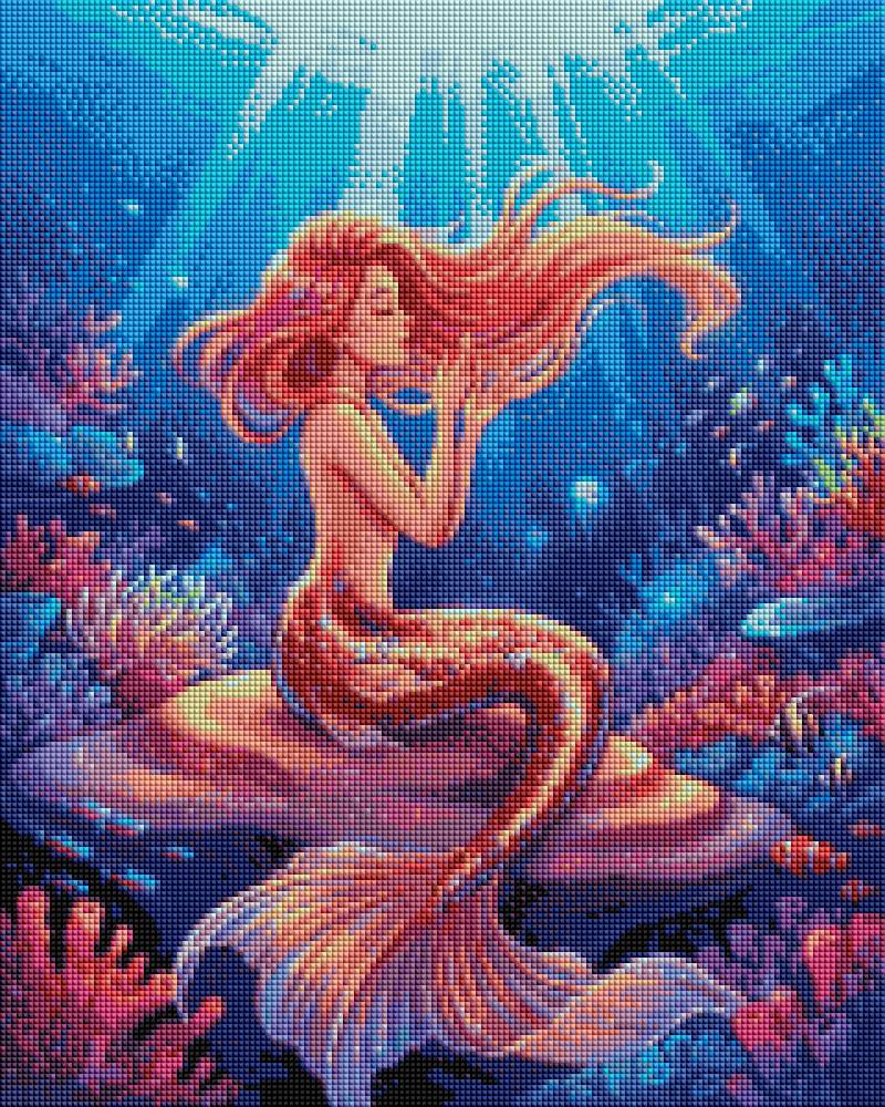 Dreaming Mermaid - Diamond Art