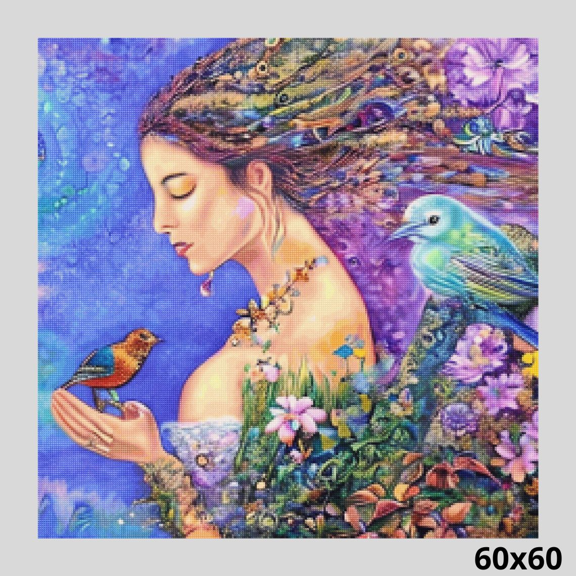 Fantasy Princess 60x60 Diamond Art World