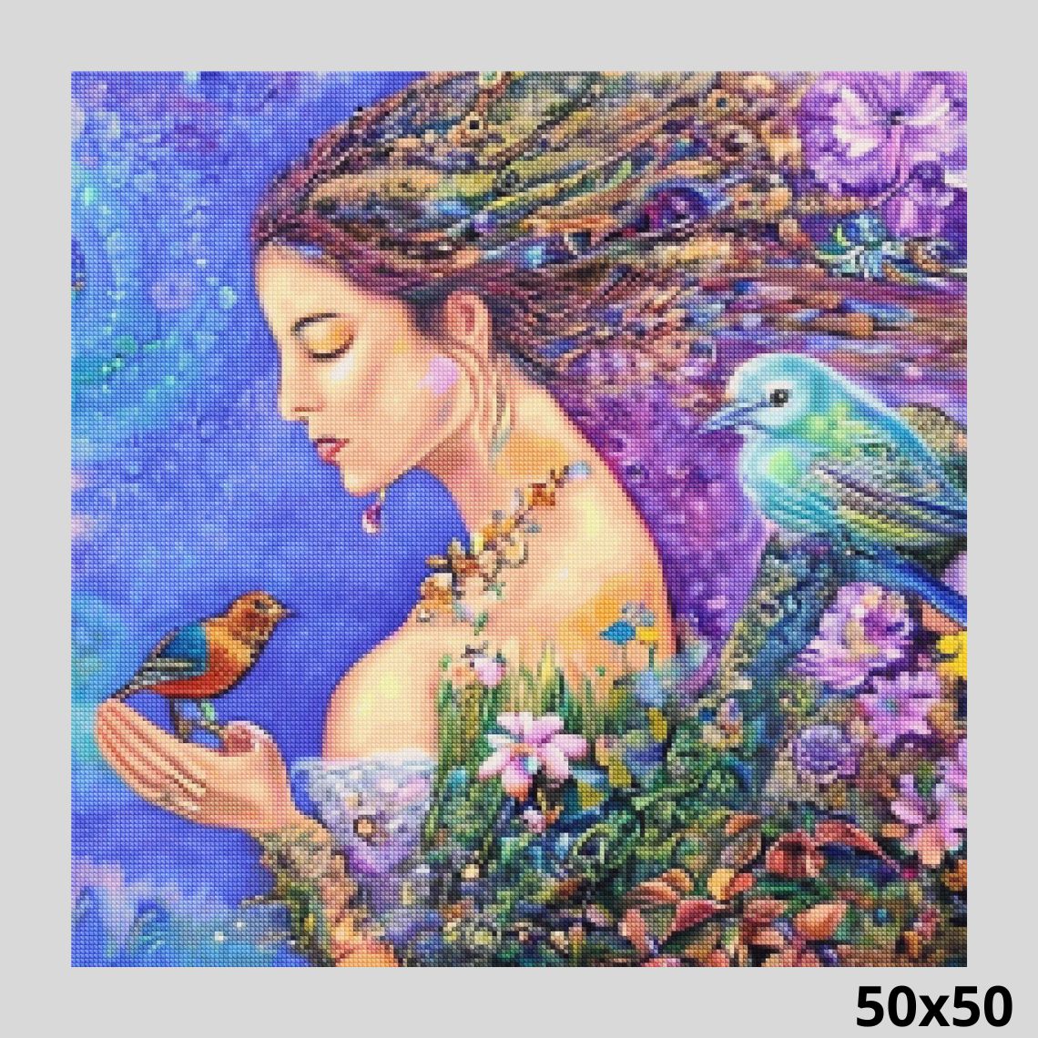 Fantasy Princess 50x50 Diamond Art World