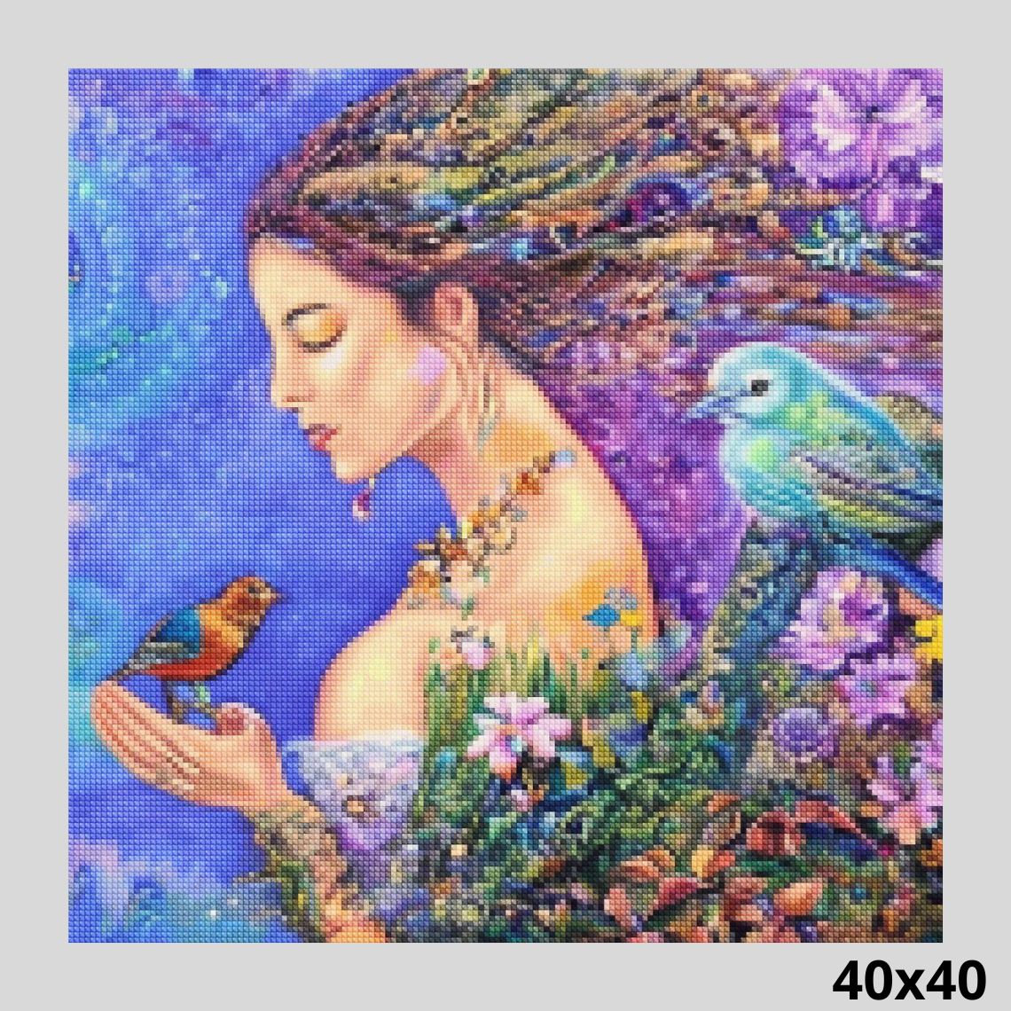 Fantasy Princess 40x40 Diamond Art World