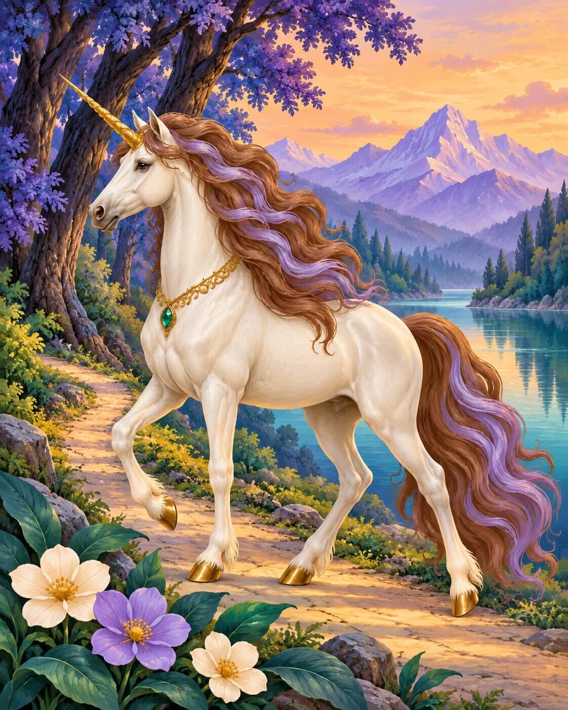 Fantasy Unicorn - Diamond Painting
