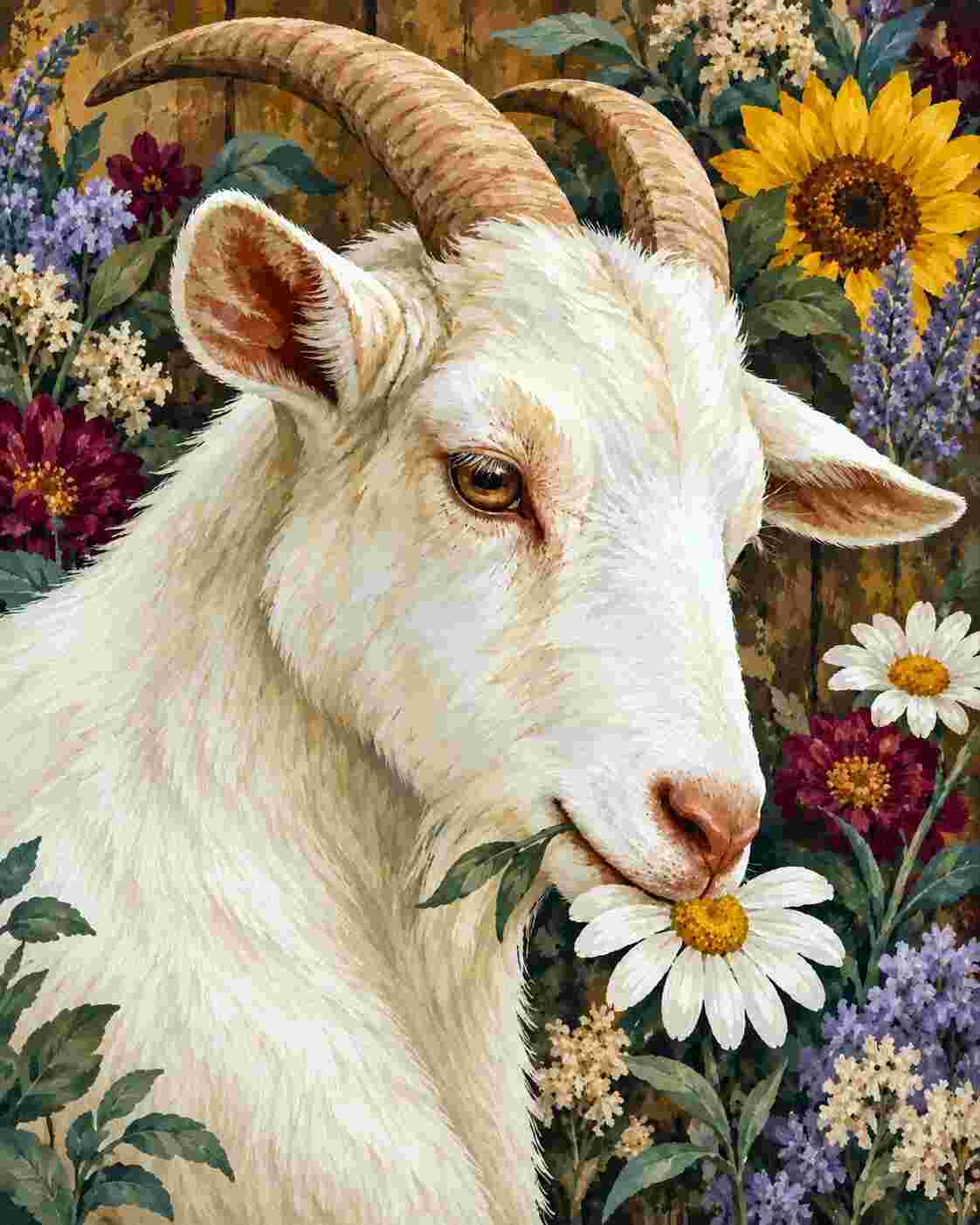 Goat - Diamond Painting