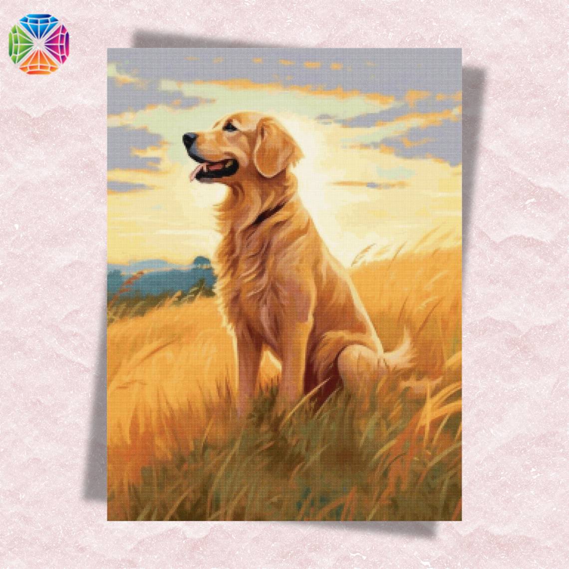 5D Diamond Painting Dog, Kit of Diamond Painting for Adults with Golden Retrieval Dog Full Kit, Diamonds Crystal Art Children Diamond Painting, Wall Decoration Home 30 x 40 cm 5D Diamond Painting Dog, Kit of Diamond Painting for Adults with Golden Retrieval Dog Full Kit, Diamonds Crystal Art Children Diamond Painting, Wall Decoration Home 30 x 40 cm