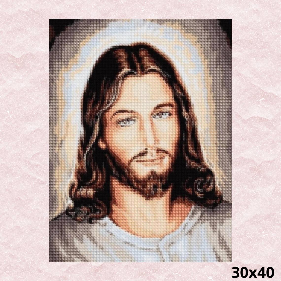 Jesus the Salvation 30x40 - Diamond Painting