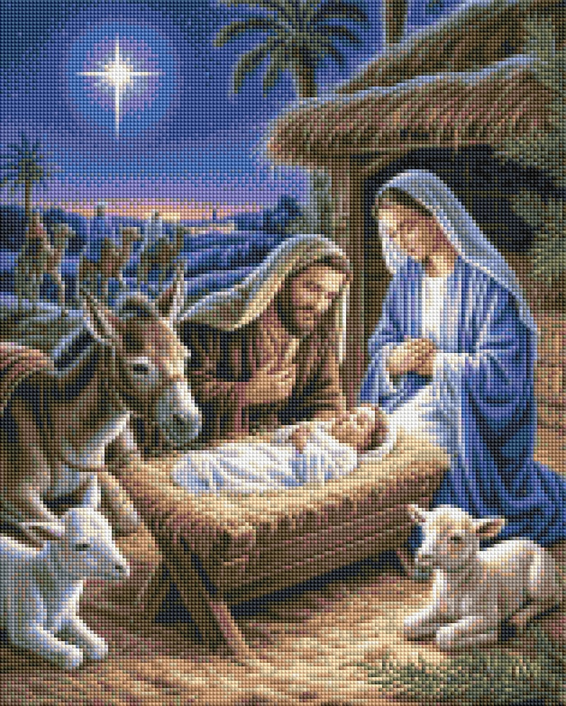 Nativity of Jesus - Diamond Art