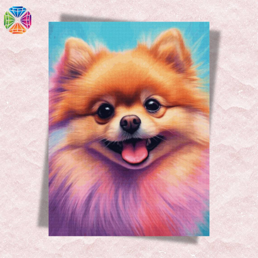Pomeranian Puppy – Diamond Painting