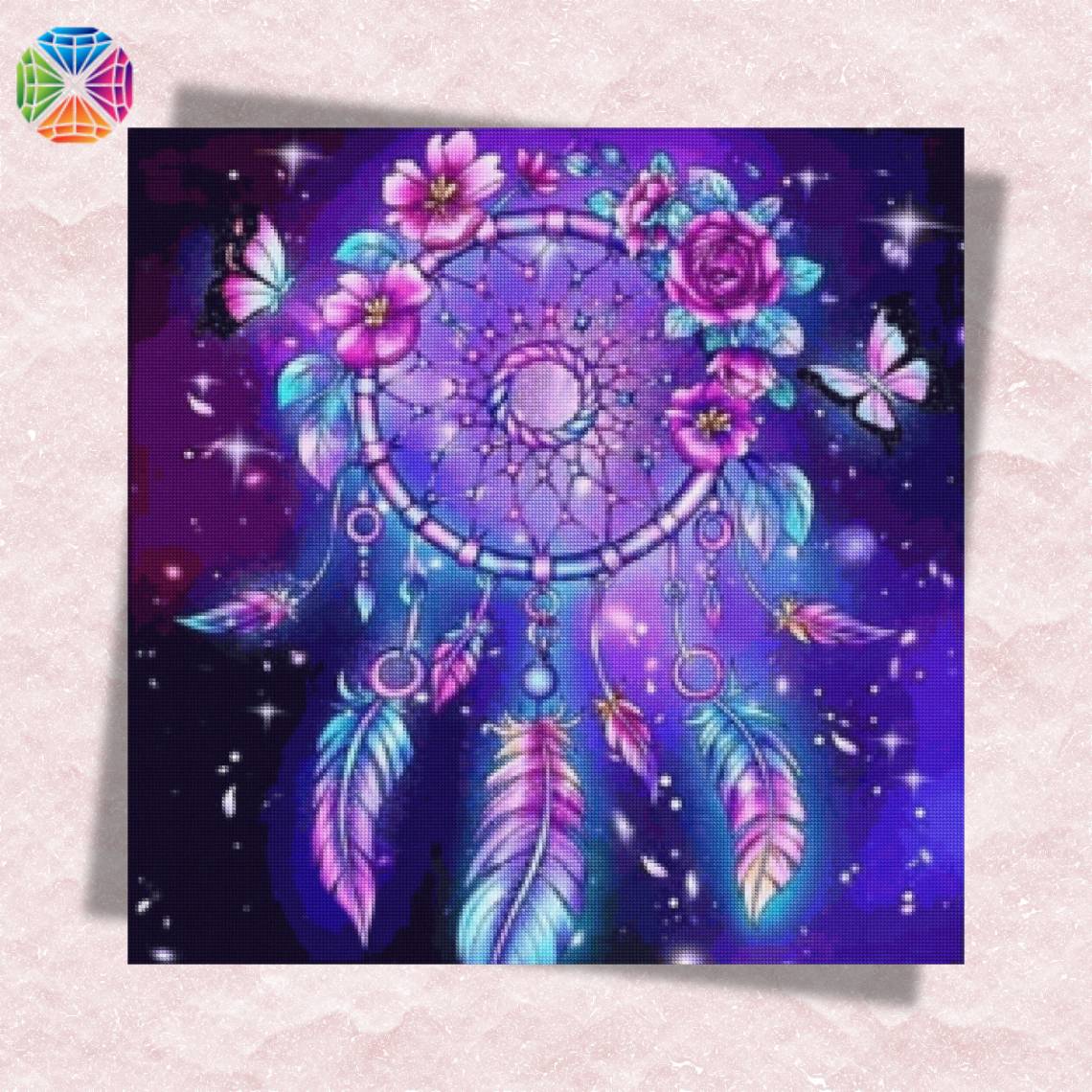 Purple Dreamcatcher - Diamond Painting