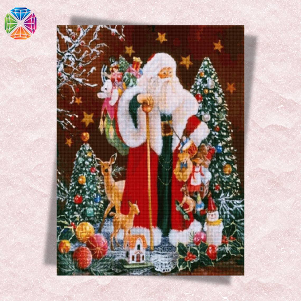 Santa Claus Christmas - Diamond Art World – Diamond Art