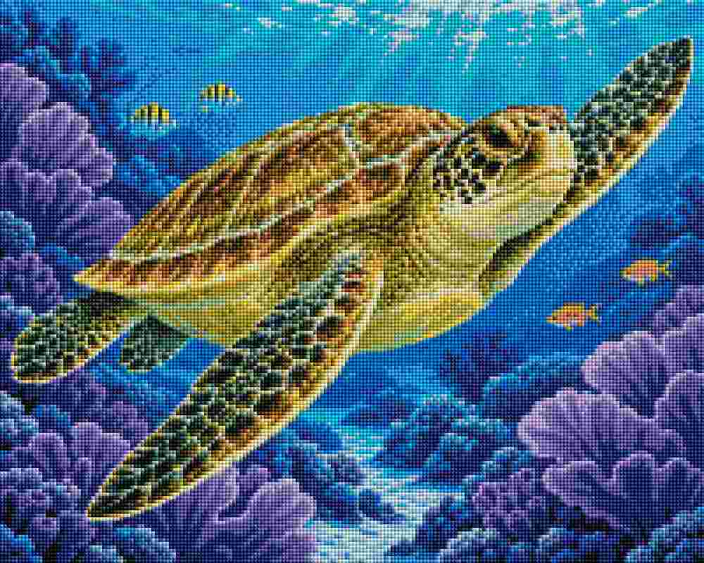 Sea Turtle - Diamond Painting