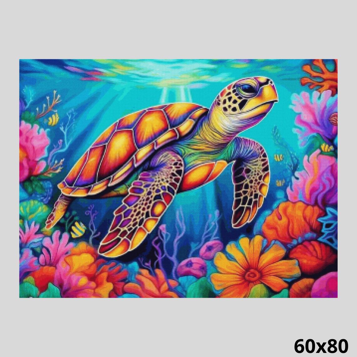 Turtle Fantasy 60x80 Diamond Art World