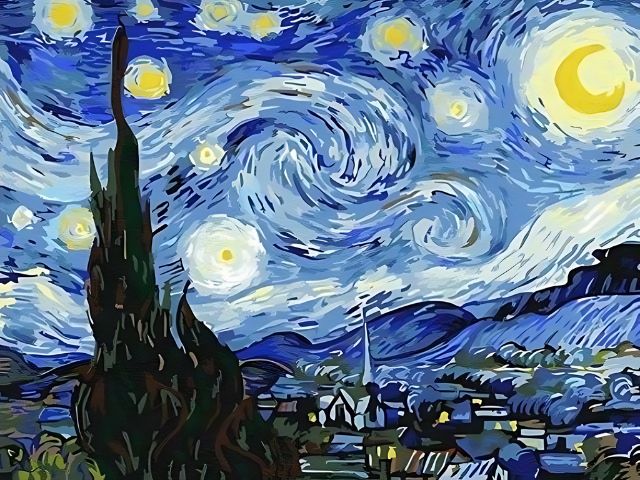 Starry Night Diamond Painting – Van Gogh Diamond Art