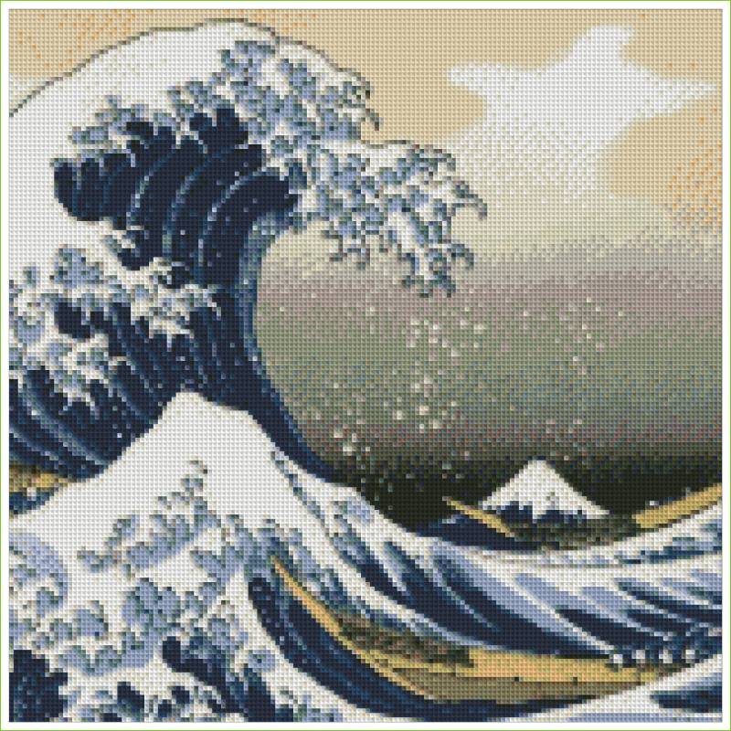 The Great Wave off Kanagawa Diamond art