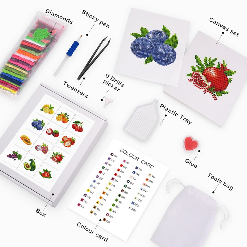 Fruit - Mini Diamond Painting Package