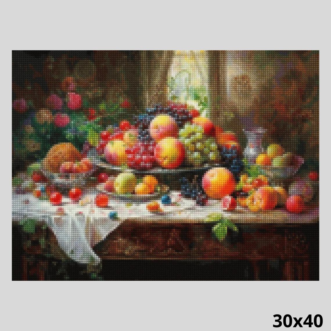 Fruits Still Life 30x40 Diamond Painting