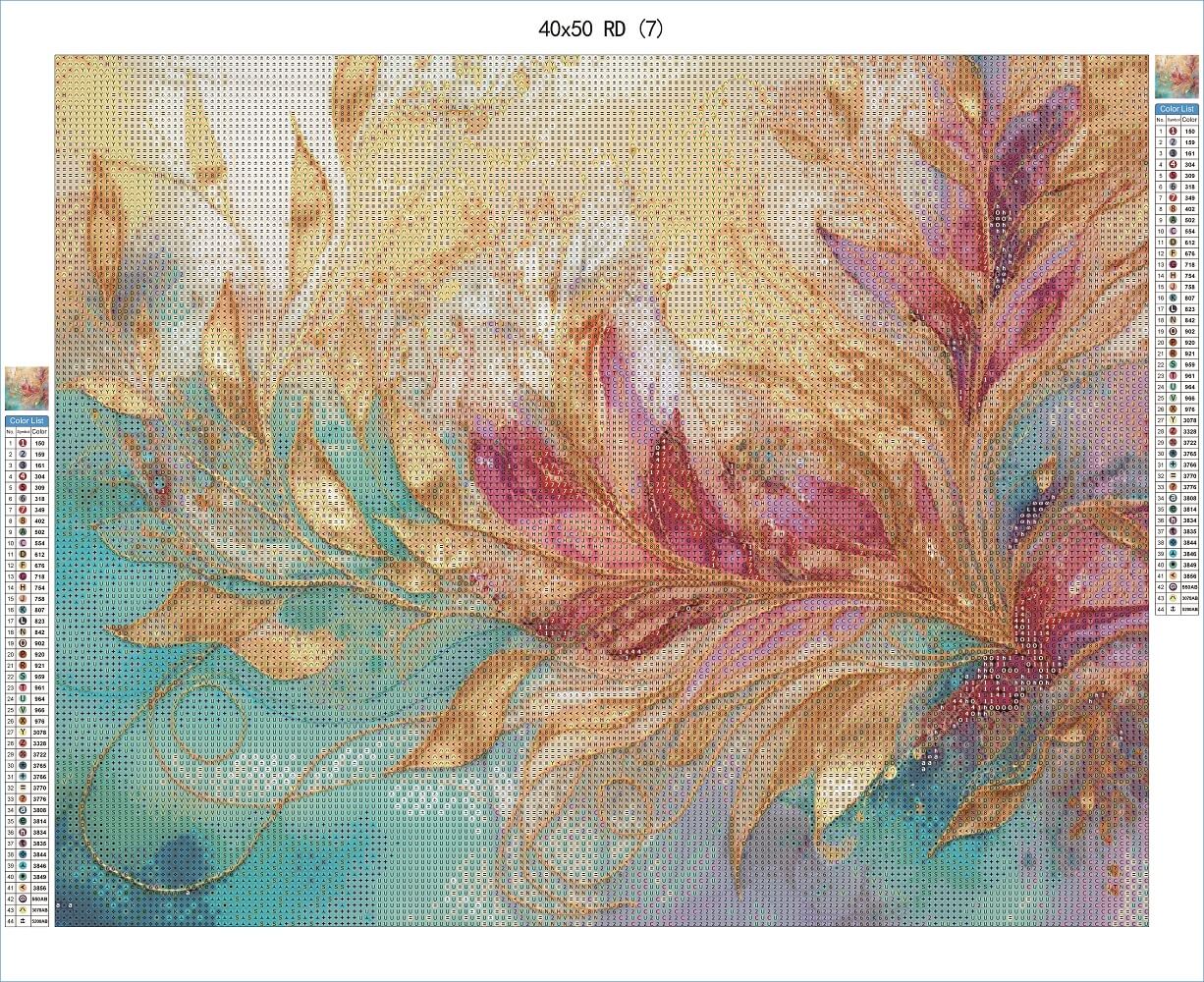 Gold Kissed Marble 40x50 RD - AB Diamond Painting