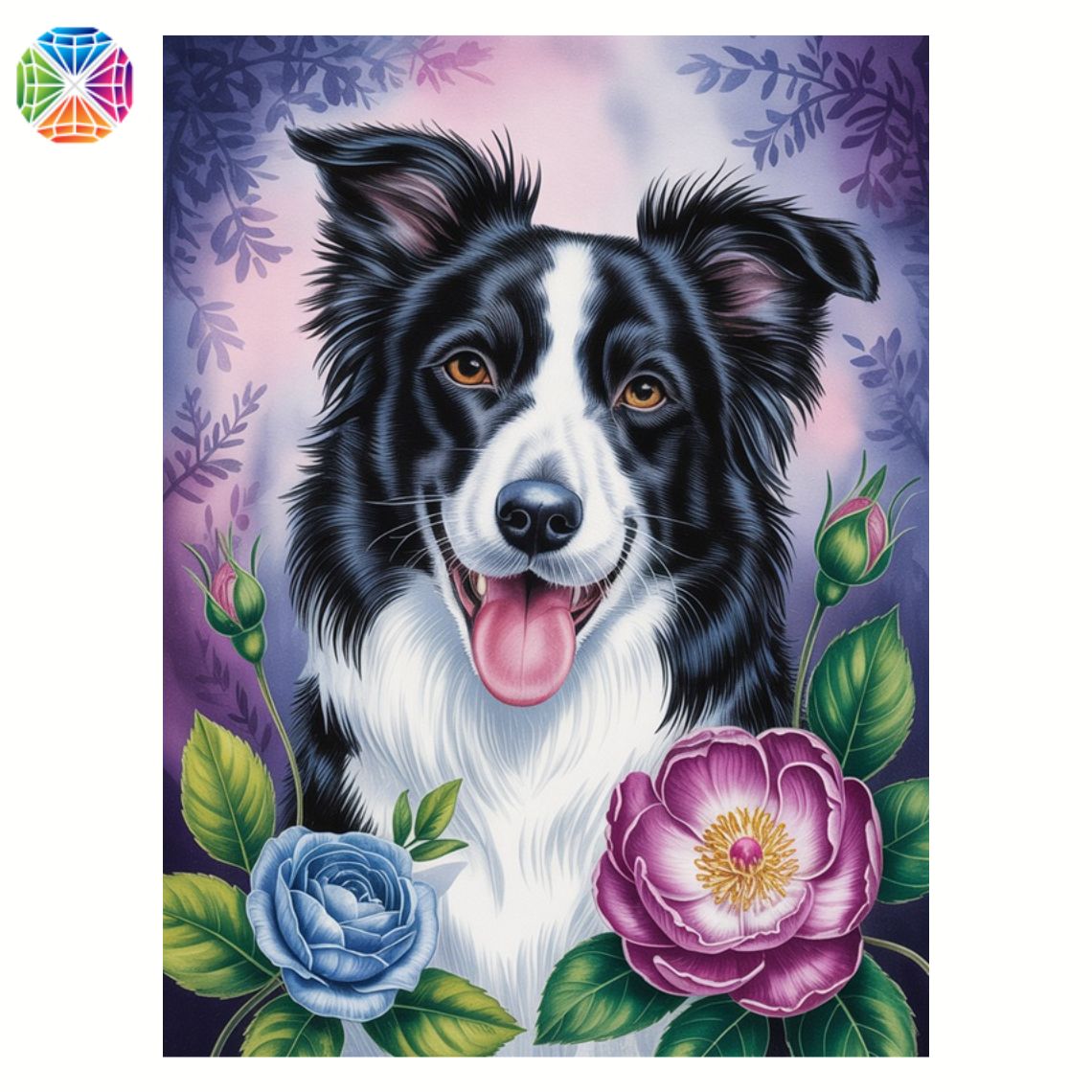 Rough Collie - Diamond Painting