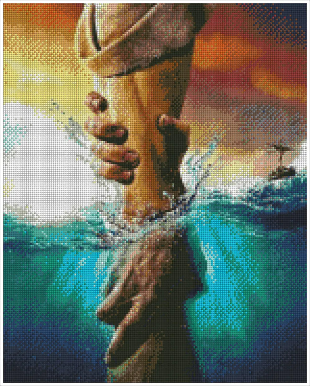 Saved by Jesus - Diamond Painting