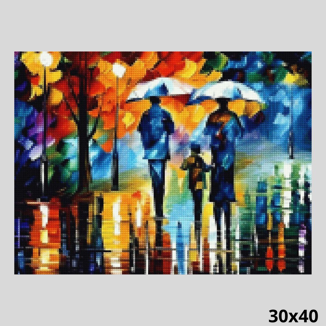 Walk in Park 30x40 Diamond Art World