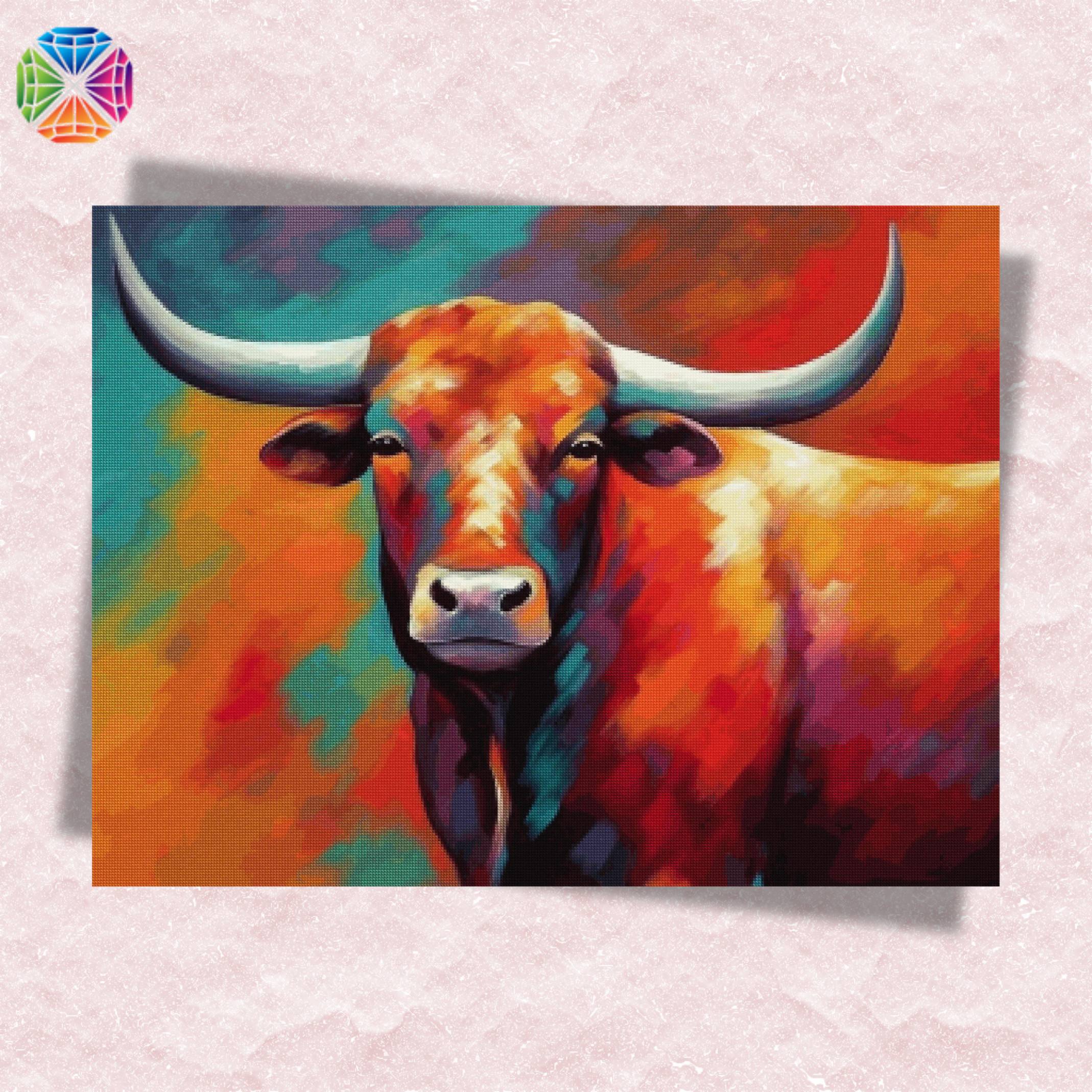 Texas Longhorn Diamond Painting