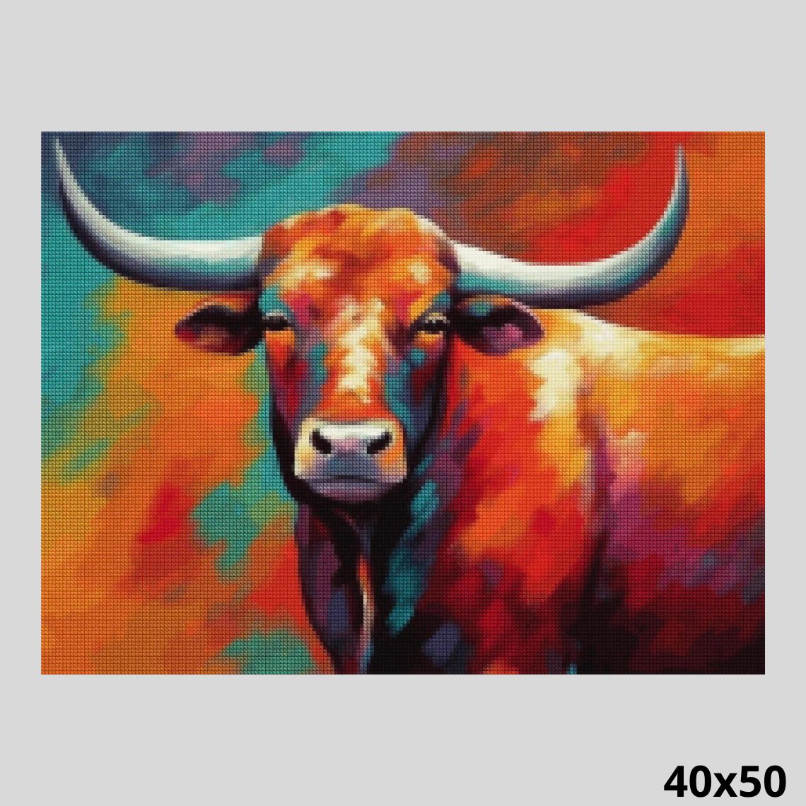Texas Longhorn 40x50 Diamond Painting