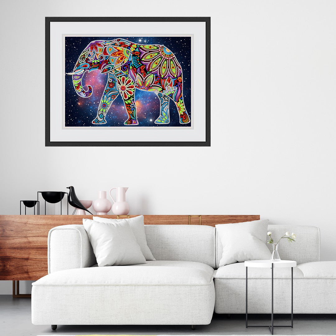 Bejewelled Elephant Glow in the Dark Day