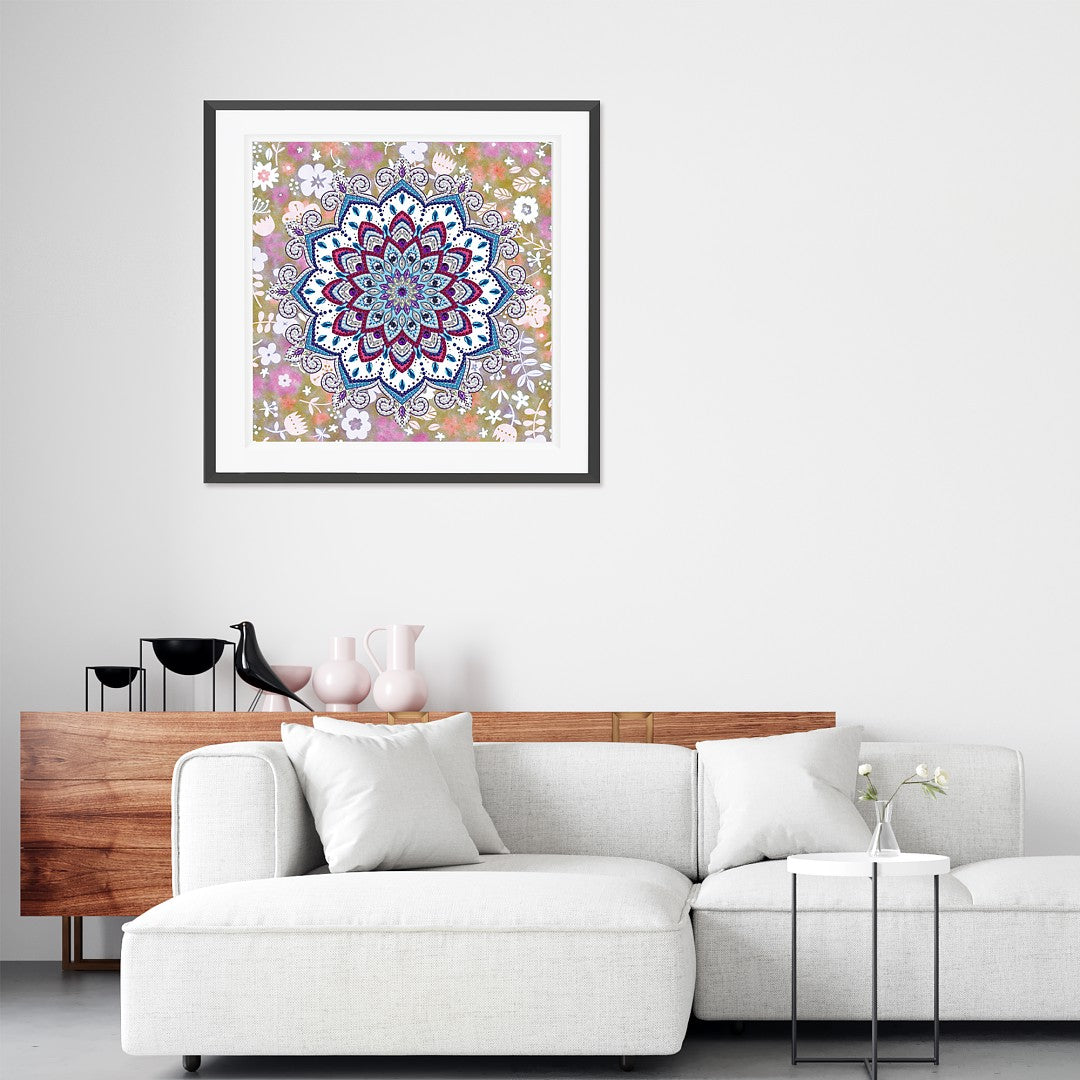 Magnificent Mandala Glow in the dark day