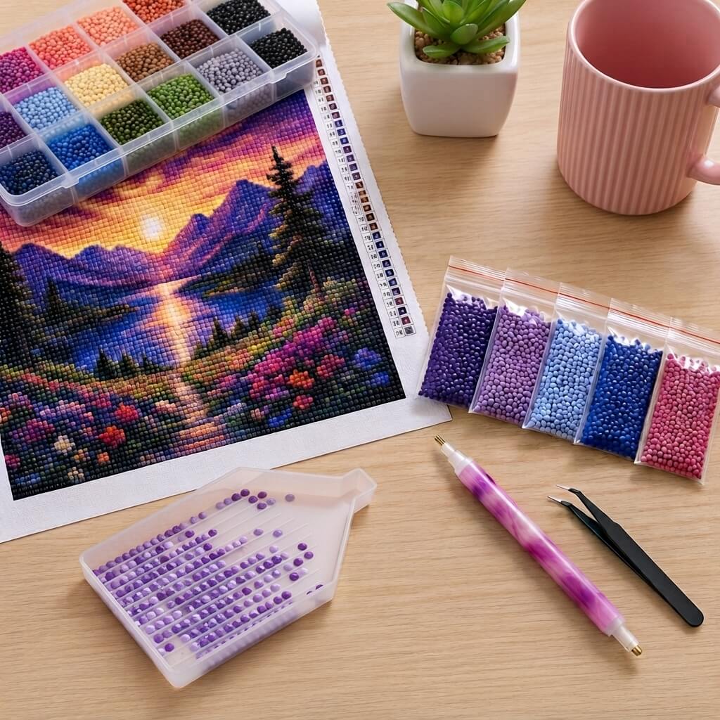 Crystal Art - diamond painting