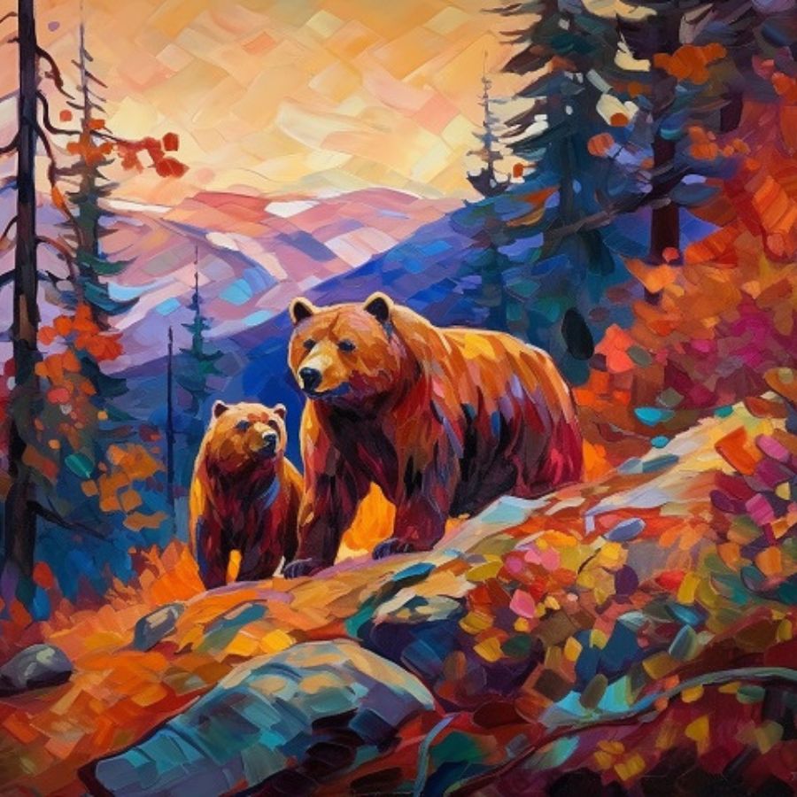 Bear Diamond Painting Collection