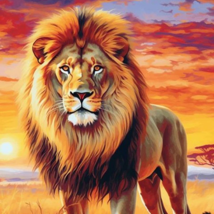 Lion Diamond Painting Collection