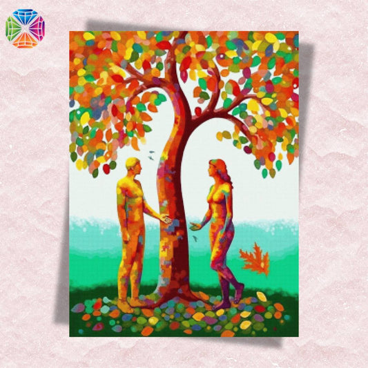 Adam and Eve  - Diamond Painting