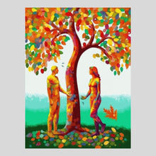 Load image into Gallery viewer, Adam and Eve Diamond Painting
