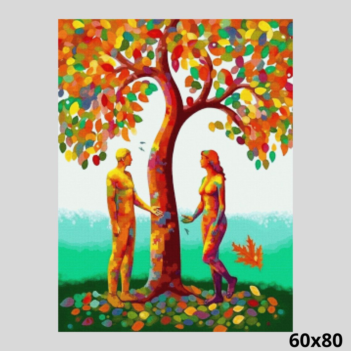 Adam and Eve 60x80 Diamond Painting