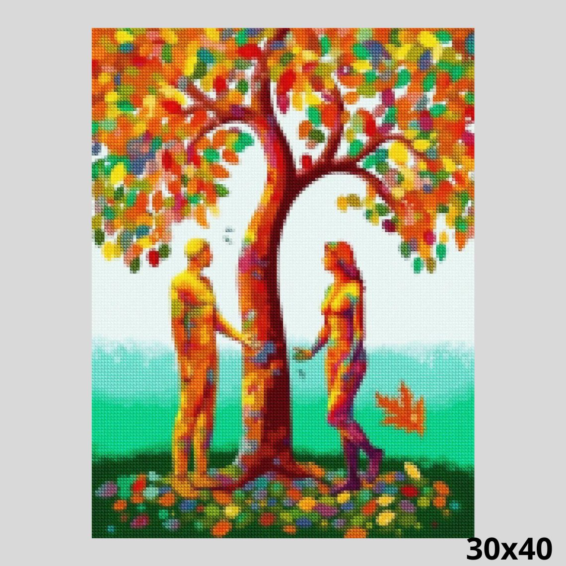 Adam and Eve 30x40 Diamond Painting