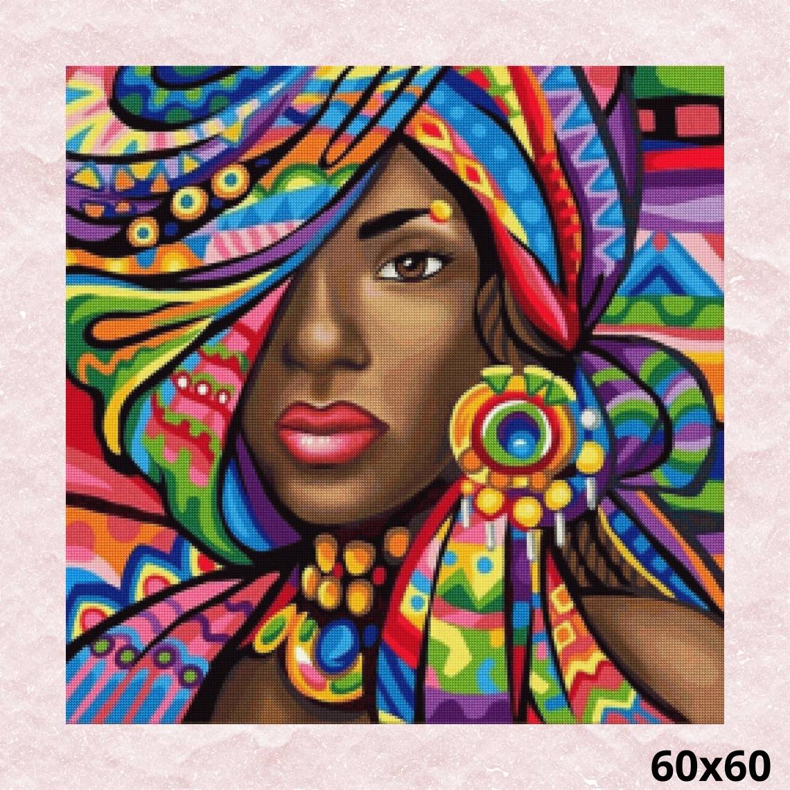 African Colors 60x60 - Diamond Painting