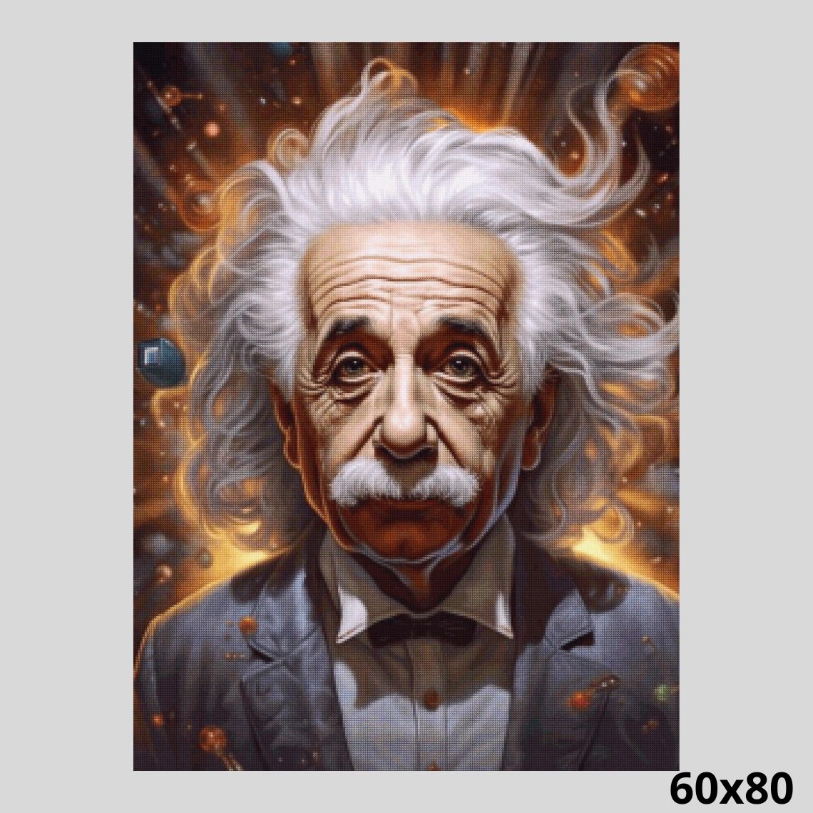 Albert Einstein 60x80 Diamond Painting