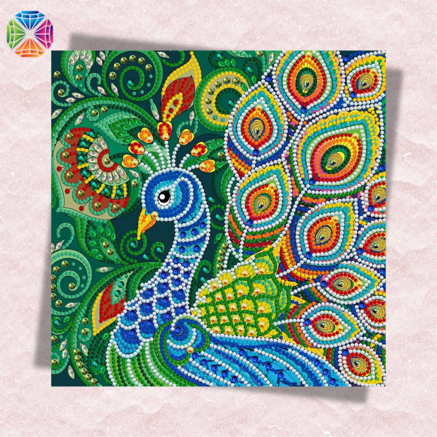 Amazing Peacock - Glow in the Dark - Diamond Painting – Diamond Painting