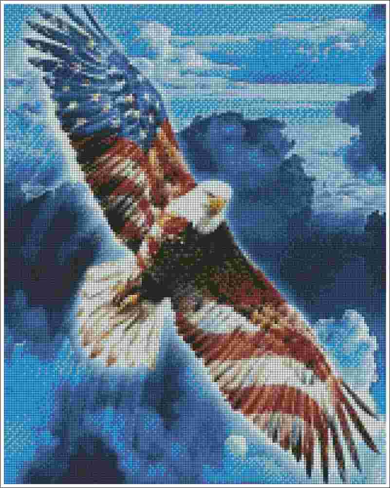 American Eagle - Diamond Art