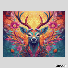 Load image into Gallery viewer, Artistic Deer 40x50 - Diamond Painting
