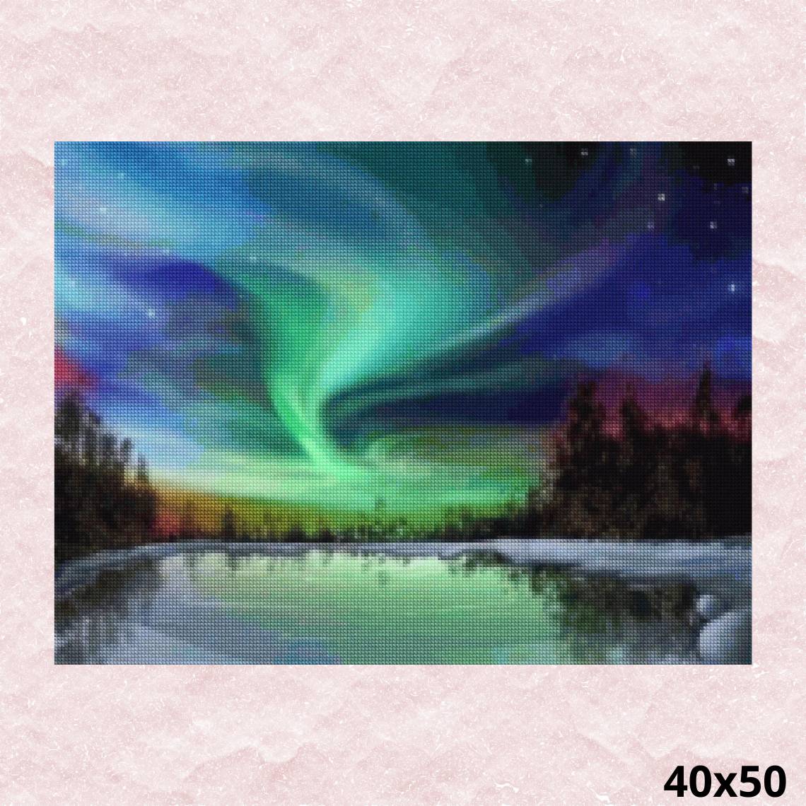 Aurora Polaris 40x50 - Diamond Painting