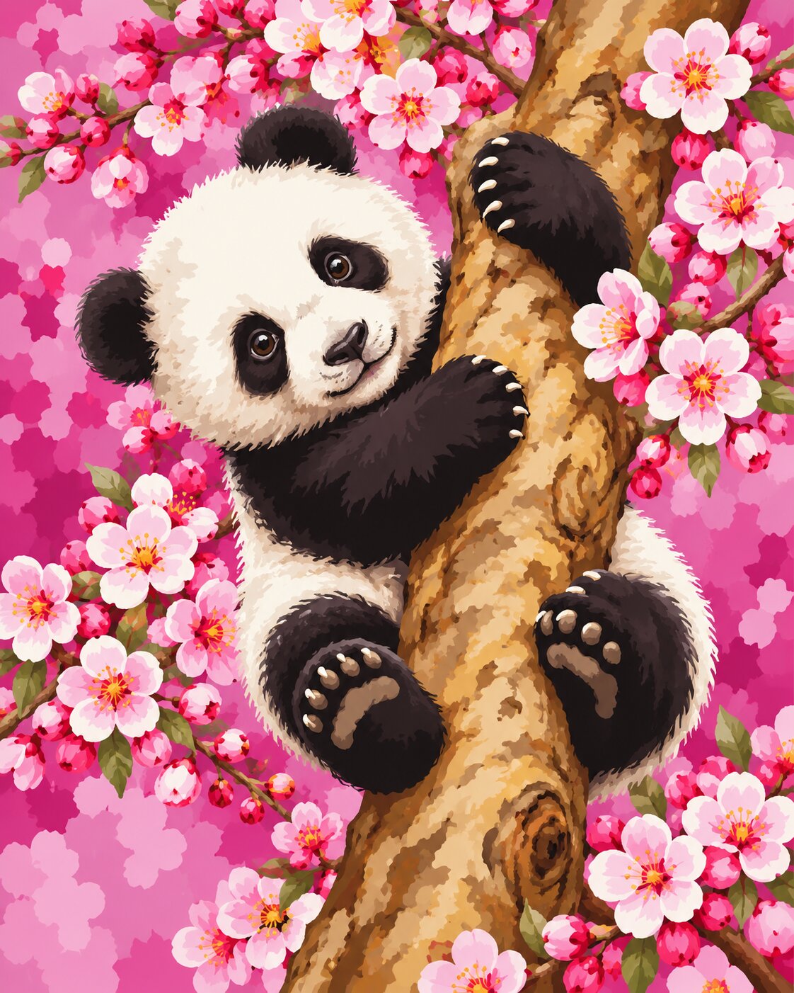 Baby Panda - Diamond Painting