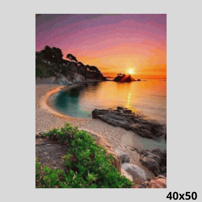 Bay Sunset 40x50 - Diamond Art World